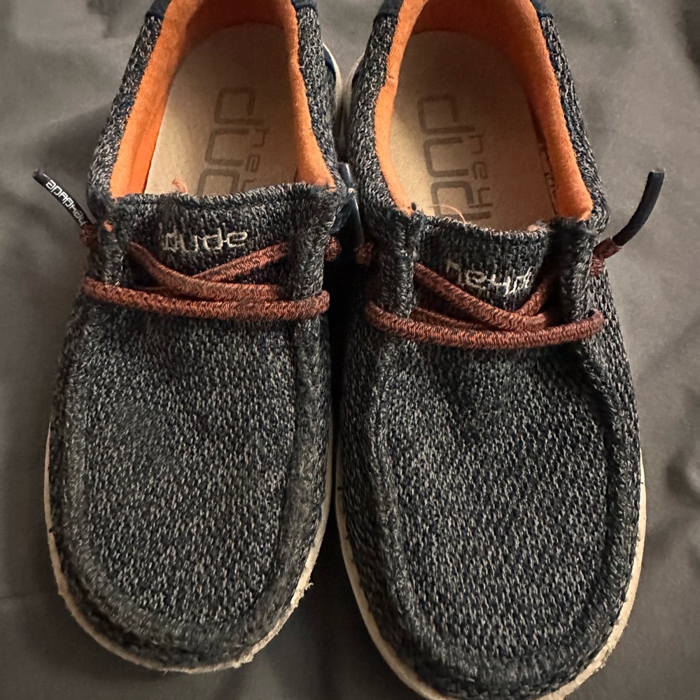 Hey Dude Kids Shoes in Dark Gray